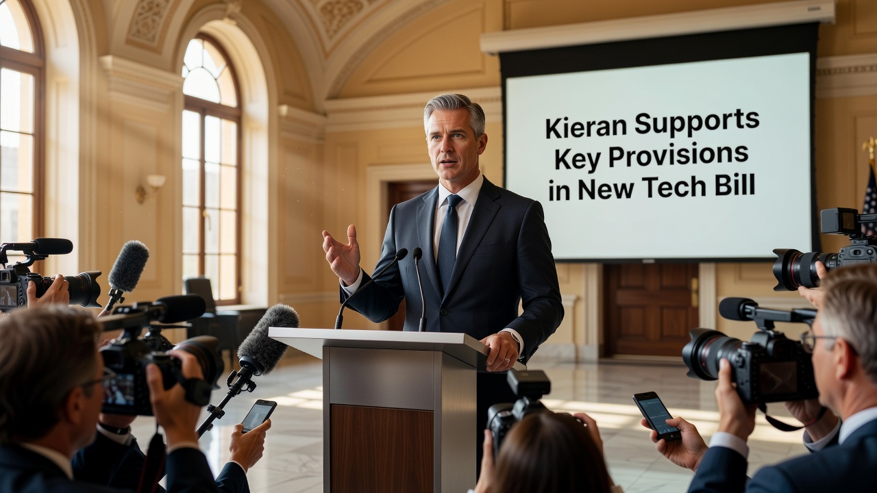 Kieran Supports Key Provisions in New Tech Bill